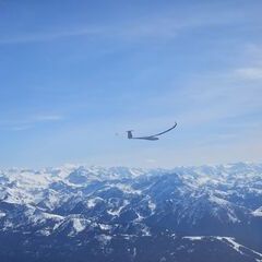 Flugwegposition um 14:31:23: Aufgenommen in der Nähe von Gemeinde Filzmoos, 5532, Österreich in 2477 Meter